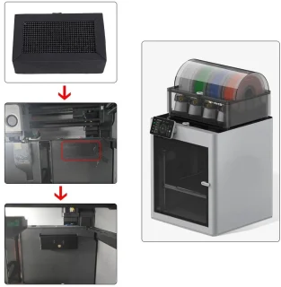 Actieve koolfilter voor 3D-printer – 5 stuks