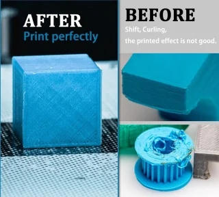 Adhesive voor 3D-printers, spray voor 3D-scanner, extra sterke 3D-printlijm voorkomt vervorming van heated print - ShopVlot