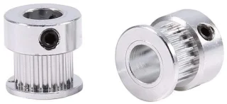 Allecto - Aluminium timingpoelie 20 tanden, 8 mm binnenmaat