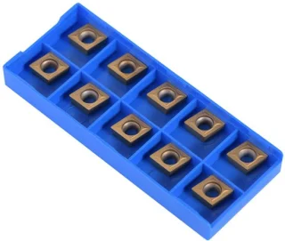 Allecto - CCMT09t304 - Hardmetalen draaibankinzetstukken - 10 stuks