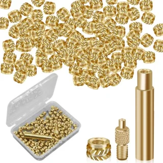 Allecto M3 messing heat set draadinsert kit 120-delig 3d printer accessoires