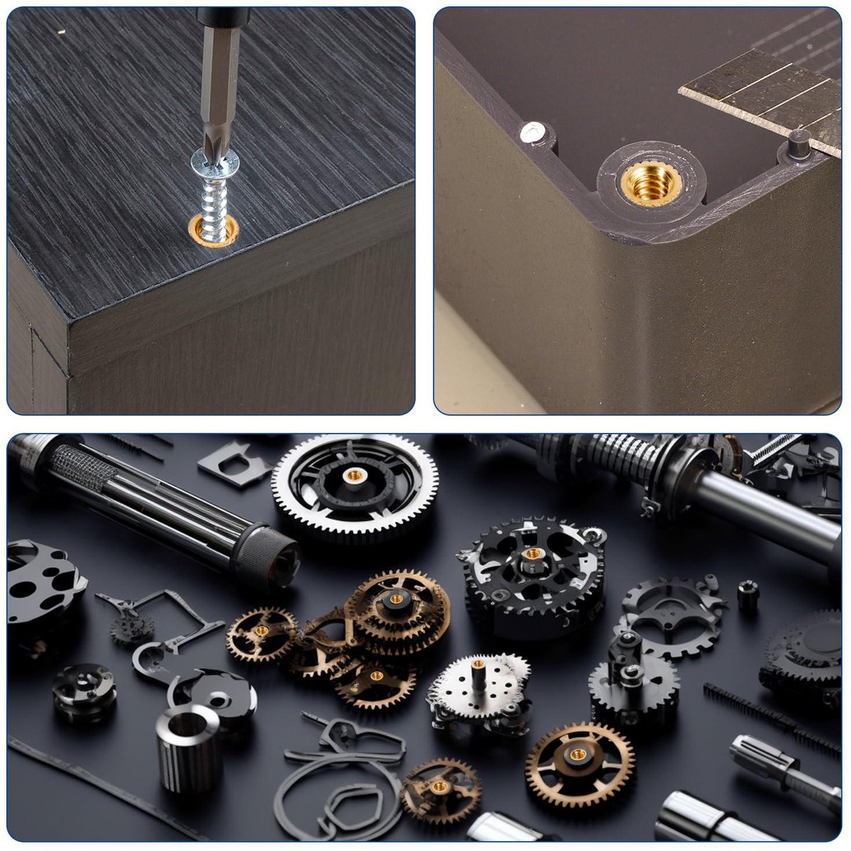 Wat vinden we goed aan de Allecto Plus 3D-Print Inzetstuk M3x3x5mm 120 stuks