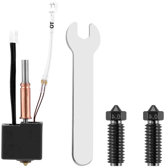 Allecto Plus Extruder Hotend Kit voor Kobra3: duurzame upgrade voor dagelijks 3D-printen