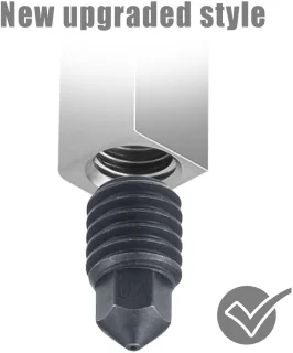 Allecto Plus Gehard Staal Mondstukken 4 stuks 3D-printer Accessoires