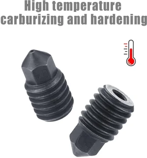 Allecto Plus Gehard Staal Mondstukken 4 stuks 3D-printer Accessoires
