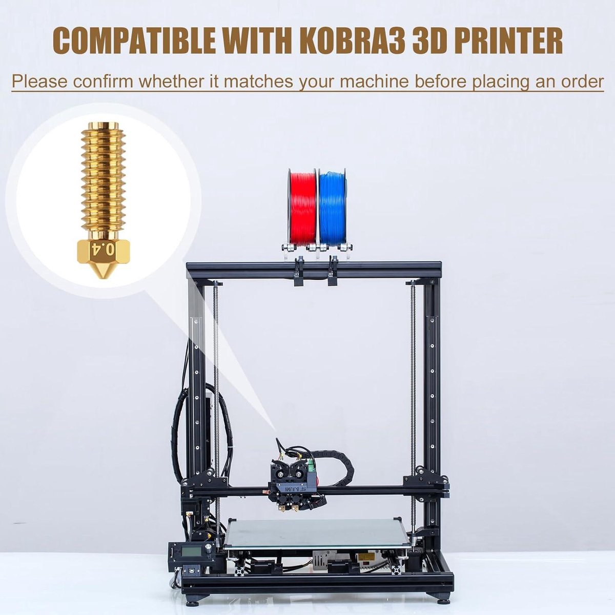 Wat vinden we goed aan de Allecto Plus Kobra3 3D-Printer Spuitmonden Kit 10 Stuks