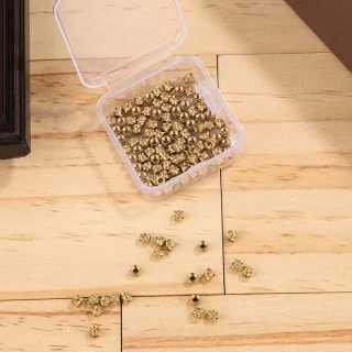 Allecto Plus M25x35x4mm Messing Moeren 120 stuks