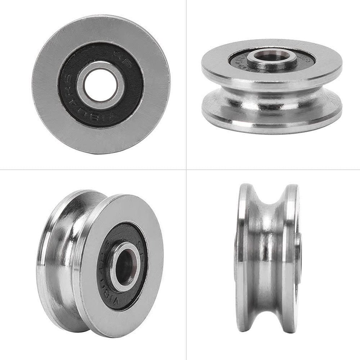 Allecto Plus V-groef lagers 18x4x8 mm 10 stuks