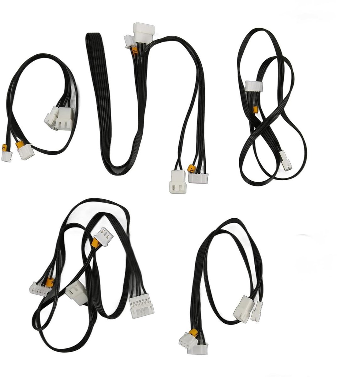 De Allecto Plus - Verlengkabel Set voor Ender 5 Plus 3D-printer (5 stuks) in één oogopslag