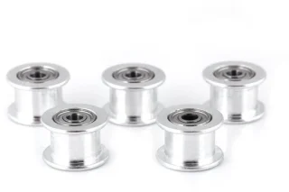 Allecto set van 5 tandriempoelies voor 3d printer