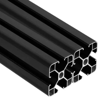 Aluminium profiel 4040 - 100 mm - 2 stuks - zwart