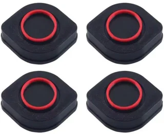 Anti vibration pads voor 3D-printer - zwart/rood