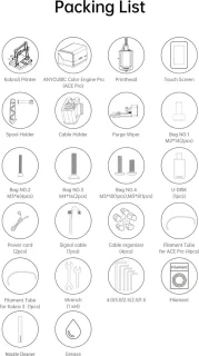 Anycubic Cobra 3 Combo 3D-printer
