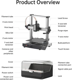 Anycubic Cobra 3 Combo 3D-printer
