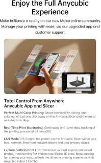 Anycubic Cobra 3 Combo 3D-printer