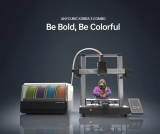 ANYCUBIC Kobra 3 Combo 3D Printer Kit