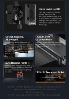 ANYCUBIC Kobra 3 Combo 3D Printer Kit