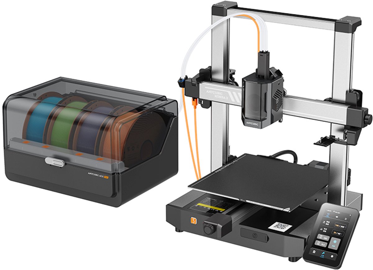ANYCUBIC Kobra 3 Combo 3D Printer Kit