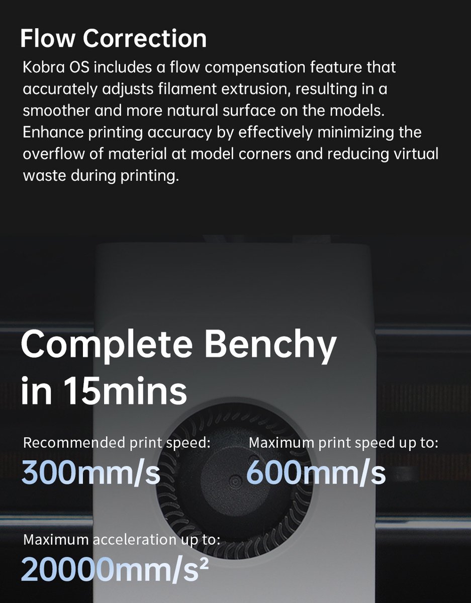 Anycubic Kobra S1 Combo 3D-printer CoreXY 250x250x250 mm