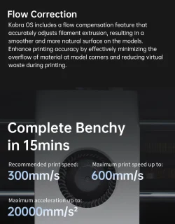 Anycubic Kobra S1 Combo 3D-printer CoreXY 250x250x250 mm