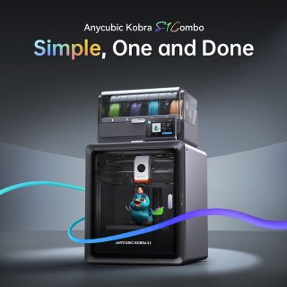 Anycubic Kobra S1 Combo 3D-printer CoreXY 250x250x250 mm