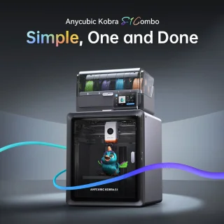 Anycubic Kobra S1 Combo 3D-printer CoreXY 250x250x250 mm