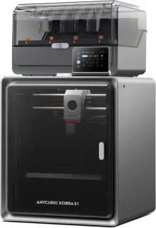 Een gesloten CoreXY-printer met vierkleurendruk en filamentdroging