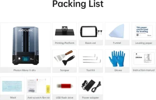Anycubic Photon Mono X 6Ks Resin 3D Printer