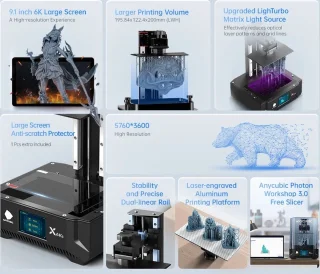 Anycubic Photon Mono X 6Ks Resin 3D Printer