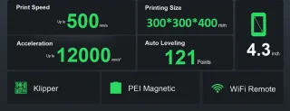 Artillery Sidewinder X4 Plus 3D-printer