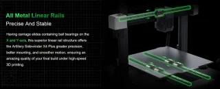Artillery Sidewinder X4 Plus 3D-printer