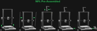 Artillery Sidewinder X4 Plus 3D-printer