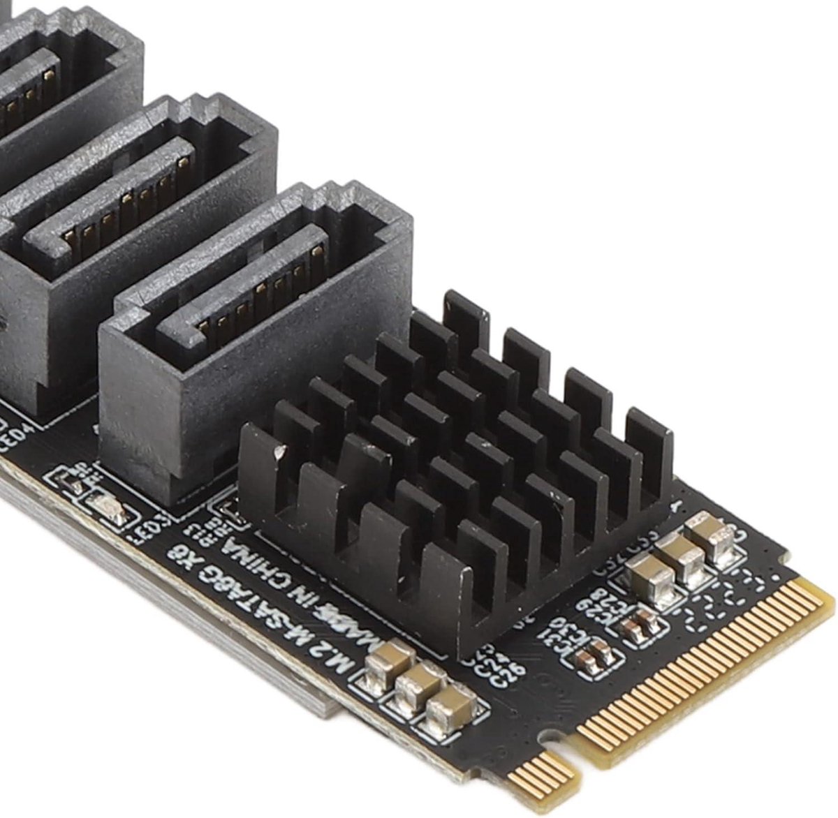 ASM1166 PCIe naar M.2 SATA3.0 Adapterkaart