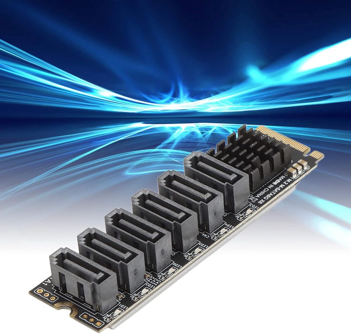 ASM1166 PCIe naar M.2 SATA3.0 Adapterkaart