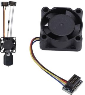 Bambulab P1/P1P/P1S Hotend koelventilator review