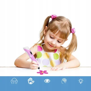 Bedee 3D-printpen roze 5V