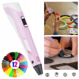 Bedee 3D-printpen roze 5V