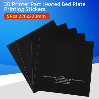 Buildtak 220x220mm Buildplate Stickers voor Flashforge Adventurer 4 3D Printer 5 Stuks