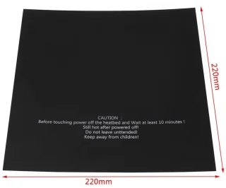 Buildtak 220x220mm Buildplate Stickers voor Flashforge Adventurer 4 3D Printer 5 Stuks
