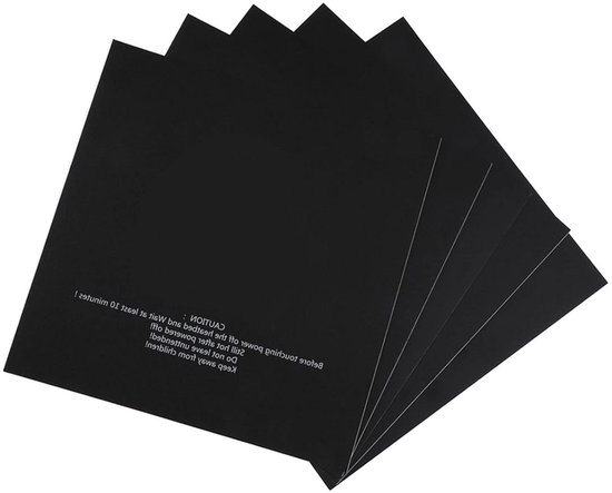 Buildtak 220x220mm Buildplate Stickers voor Flashforge Adventurer 4 3D Printer 5 Stuks review
