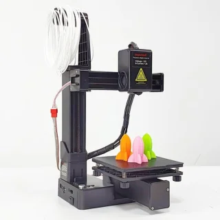 Compacte 3D-printer 10x10x10 cm - Zwart