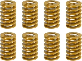 Compressieveren 20 mm buitendiameter, 30 mm lengte – 8 stuks