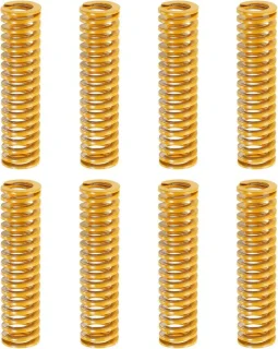 Compressieveren 20 mm OD - 80 mm lengte - 8 stuks - ServiceTopper