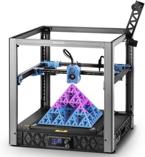 De Core-XY 3D-printer 350 x 350 x 345 mm in één oogopslag
