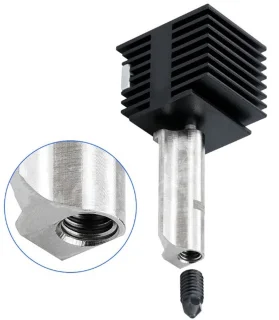 Cosensi hotend-montageset gehard staal 0,2/0,4 mm voor Lab A1/A1 Mini