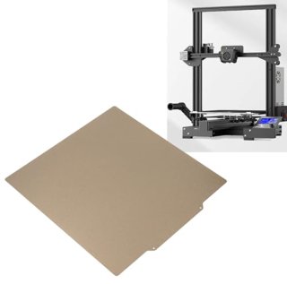 Wat vinden we goed aan de Creality-compatibele PEI bouwplaat 320x310 mm voor CR-10S Pro V2