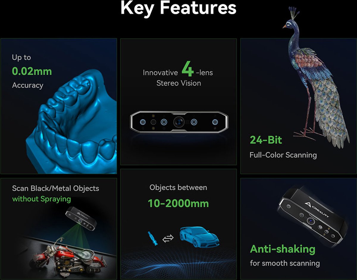 Creality CR Scan Otter 3D-scanner