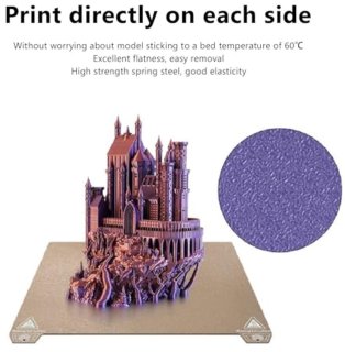 Wat vinden we goed aan de Creality Ender 3 S1 Plus / V3 Plus PEI Build Sheet 310x315 mm