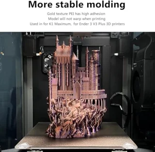 Creality Ender 3 S1 Plus / V3 Plus PEI Build Sheet 310x315 mm