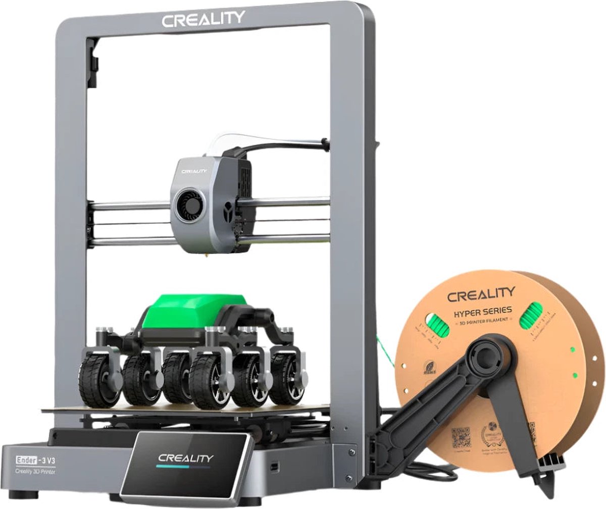Creality Ender-3 V3 KE 3D Printer Bouwpakket Zwart